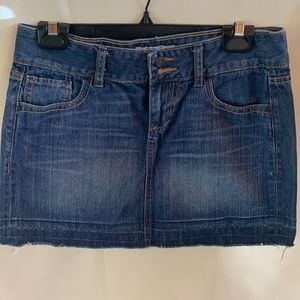 Old Navy size 2 jean mini skirt